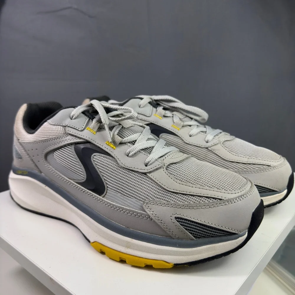 Skechers Vertex Arke Mens Size 12 Gray Wide Fit Walking Running Shoes Sneaker